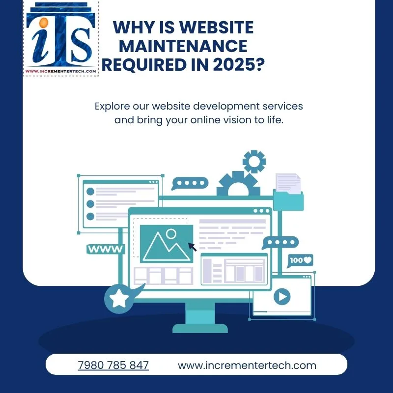 Website Maintenance Required in 2025